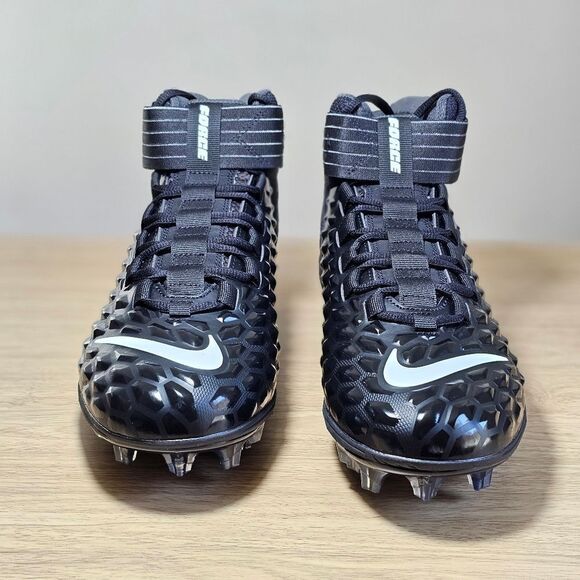 Nike Force Savage Pro 2 Football Cleats Shoes Black White AH4000-100 Men's 11 LE - Picture 11 of 14